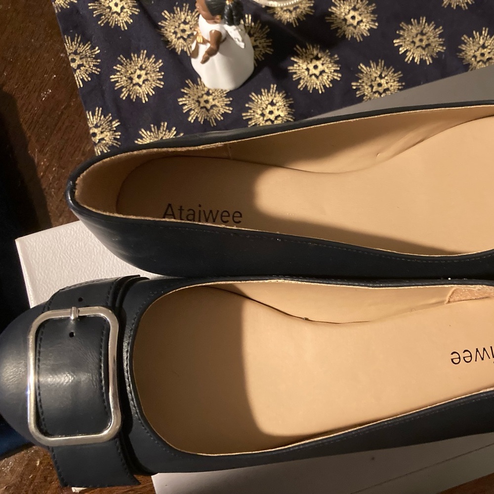 Women's Navy Loafers